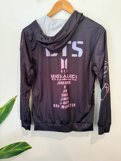 Brand Unknown BTS Hoodie Size U/Arm to U/Arm 50cm