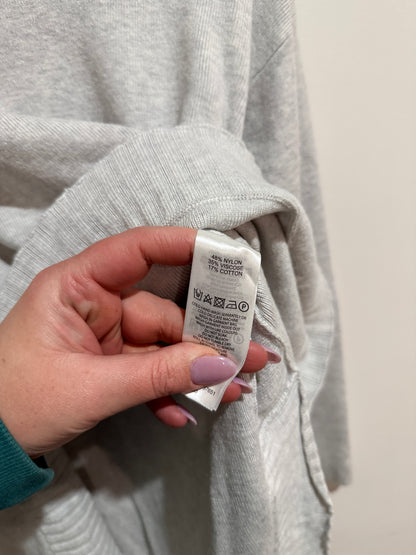 Forever New Size XS Grey Ribbed Panel Jumper