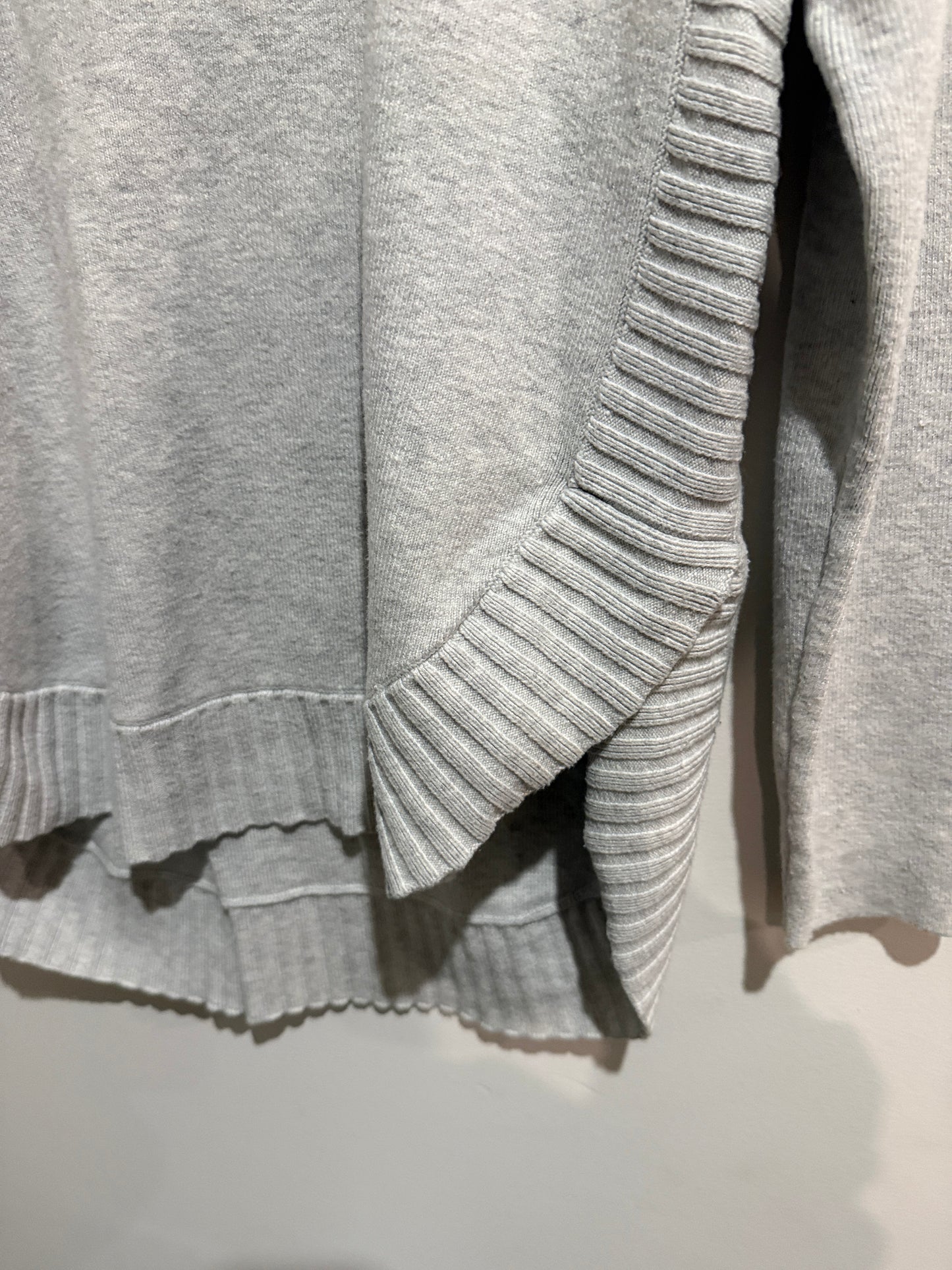 Forever New Size XS Grey Ribbed Panel Jumper