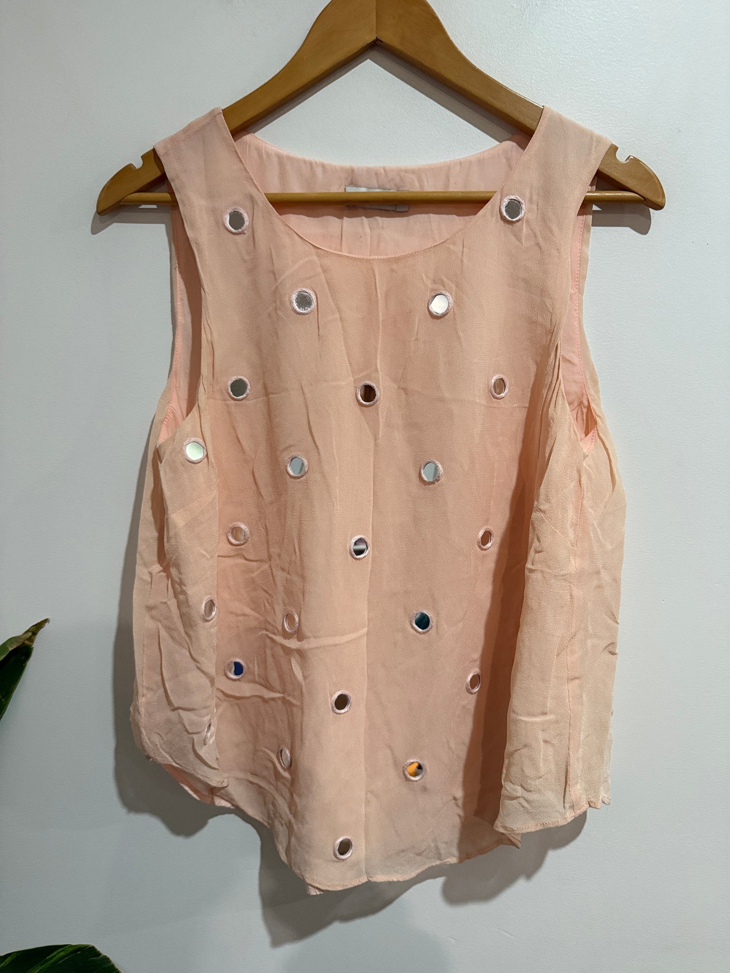 Liam Size 10 Mirror Detail Top