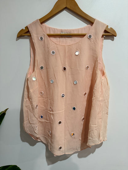 Liam Size 10 Mirror Detail Top