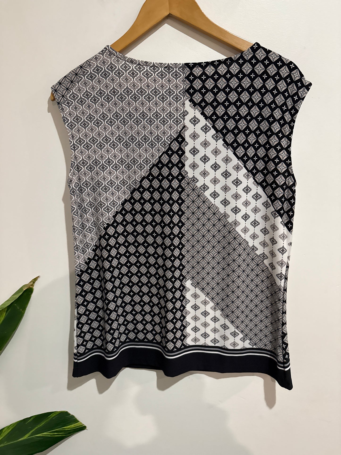 Calvin Klein Sleeveless V-neck Top