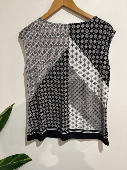 Calvin Klein Sleeveless V-neck Top