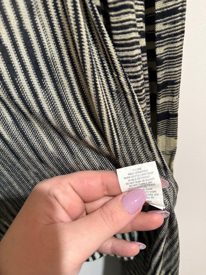 Decjuba Open-front Longline Knit Cardigan Size S/M