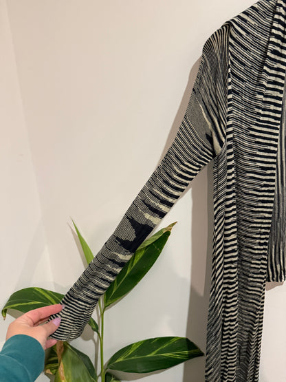 Decjuba Open-front Longline Knit Cardigan Size S/M