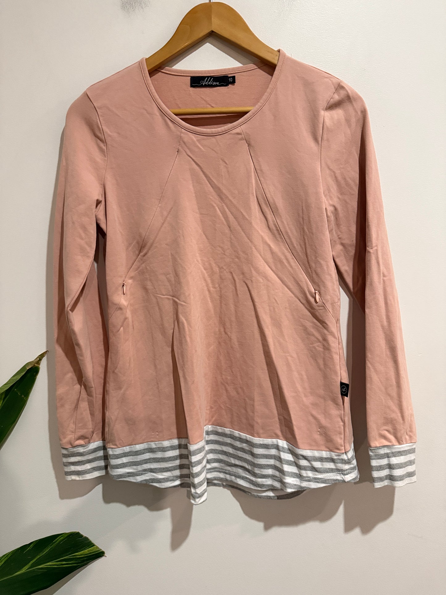 Addison Long-sleeved Top Size 10