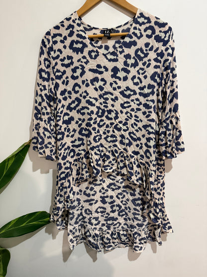 Izabel High-low Tunic Top Size 8