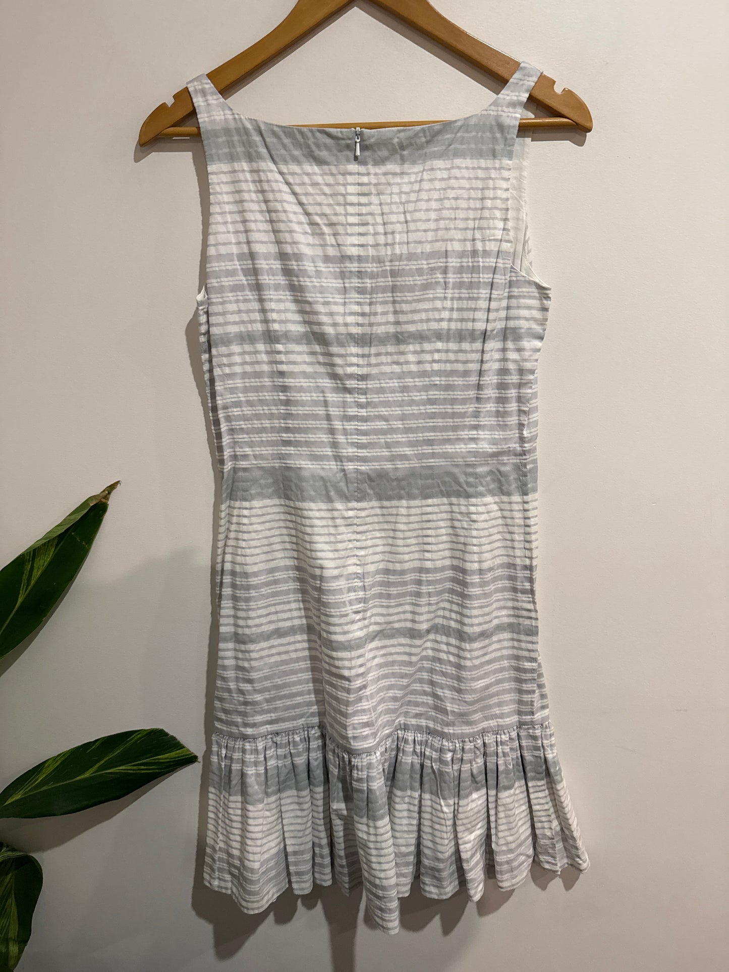 Ashley Fogel (NZ Designed) Sleeveless Striped Dress Size 10