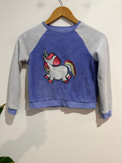 H & H Color-block Kids' Sweatshirt Size 8