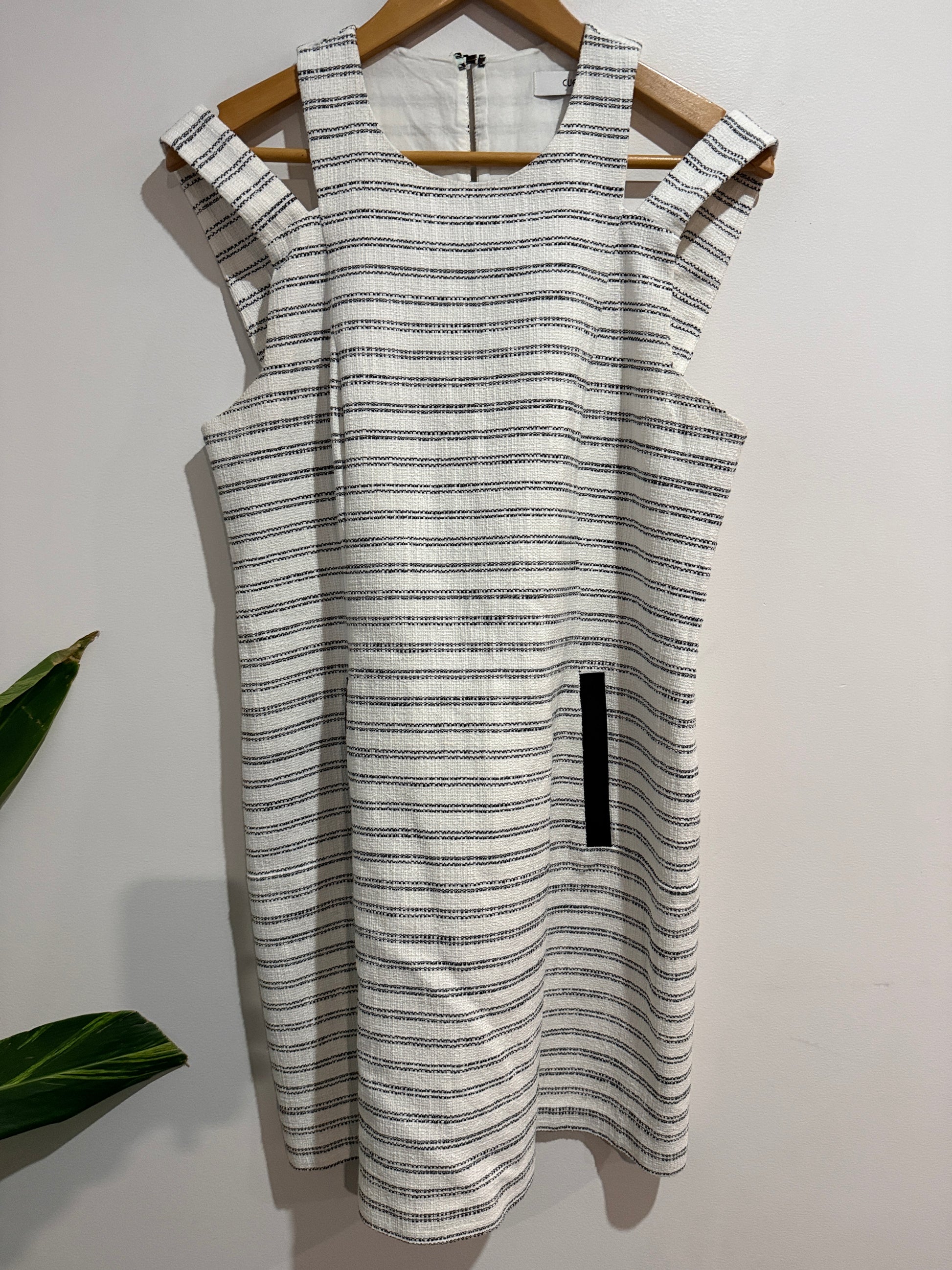 Cue Tweed Sheath Dress Size 12