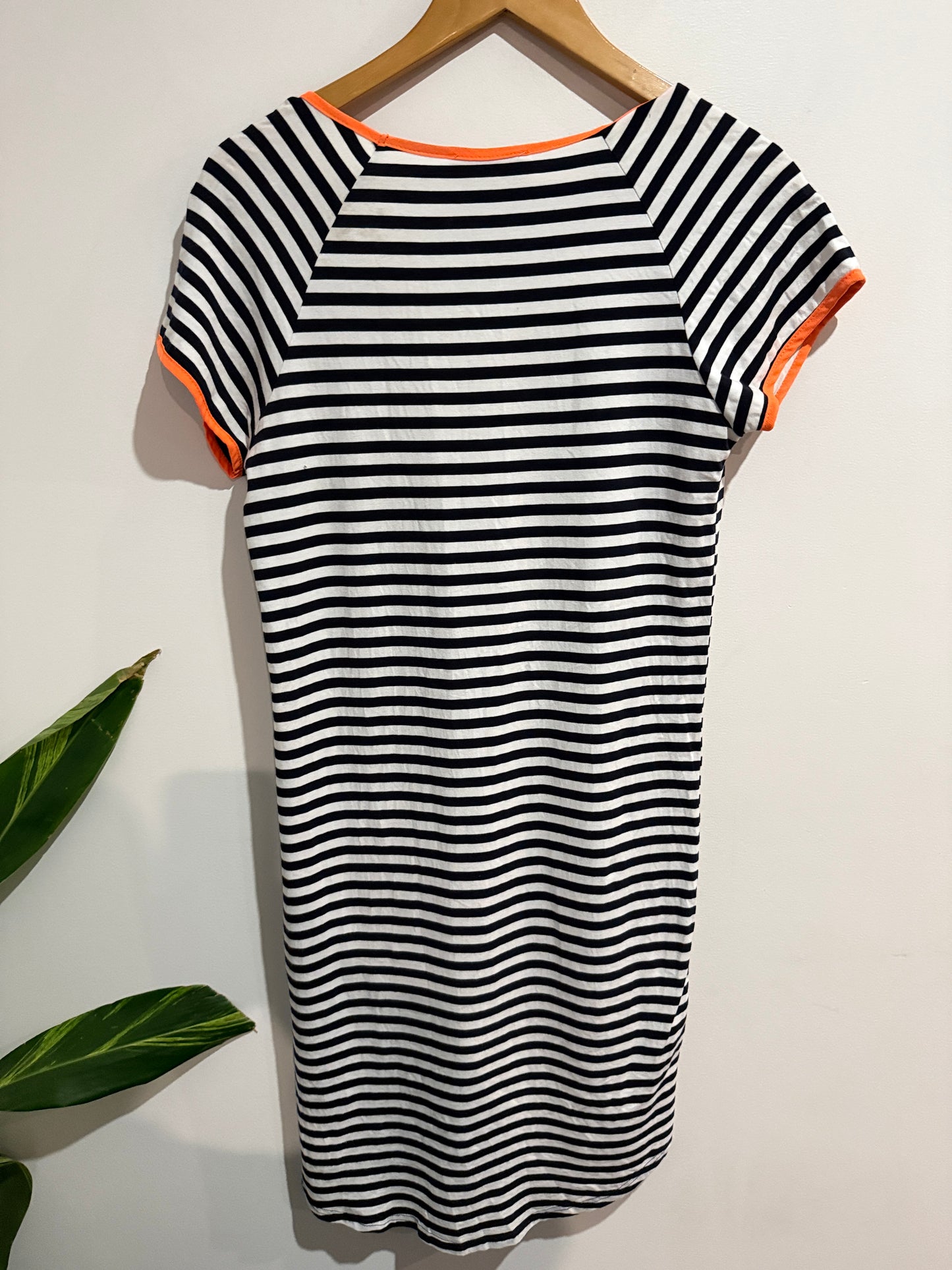Charlo Short-sleeved Shift Dress Size 8