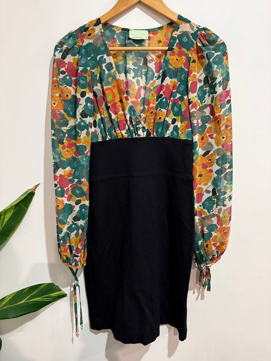 Review Long-sleeve Mini Dress Size 8