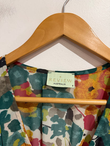 Review Long-sleeve Mini Dress Size 8