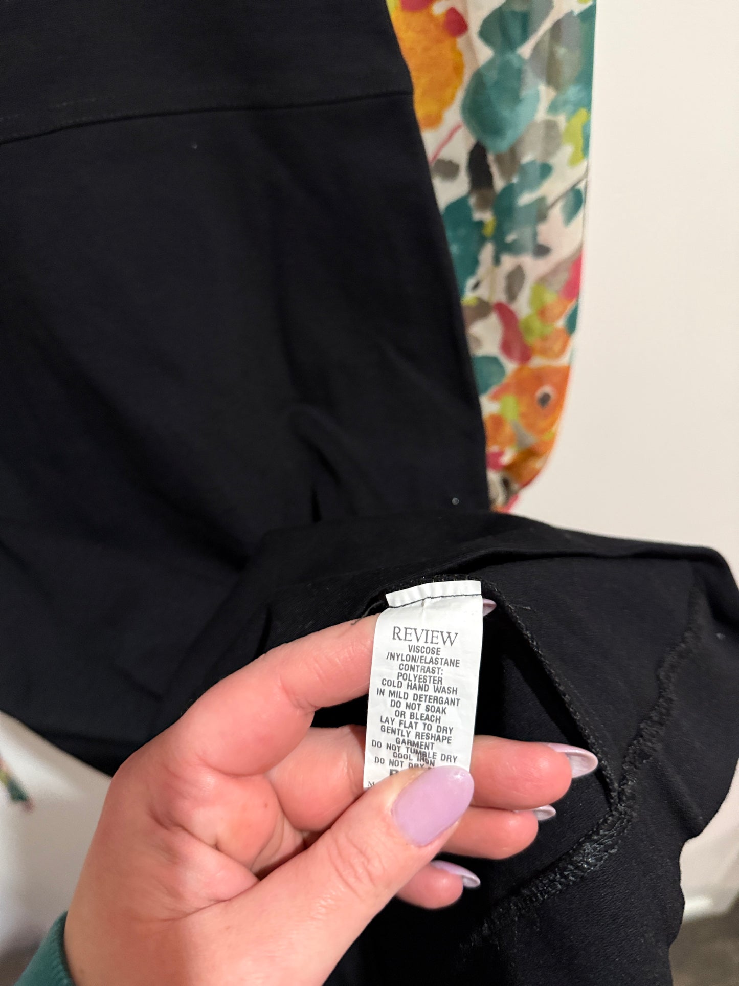 Review Long-sleeve Mini Dress Size 8