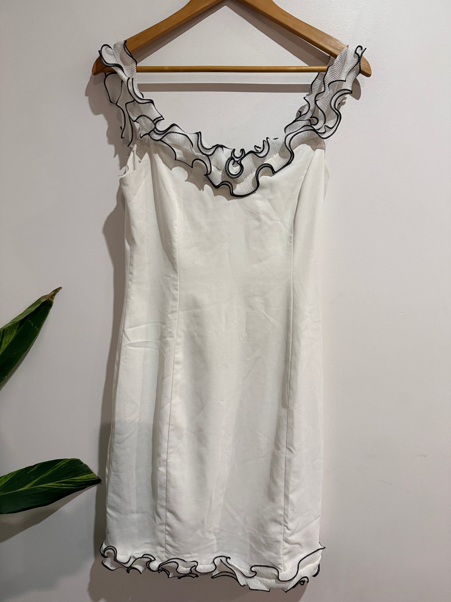 Atmos & Here Linen-style Mini Dress Size 10