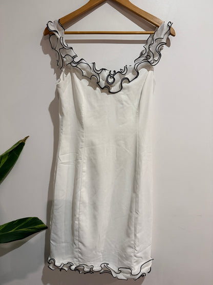 Atmos & Here Linen-style Mini Dress Size 10