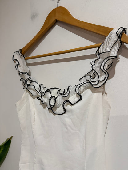 Atmos & Here Linen-style Mini Dress Size 10