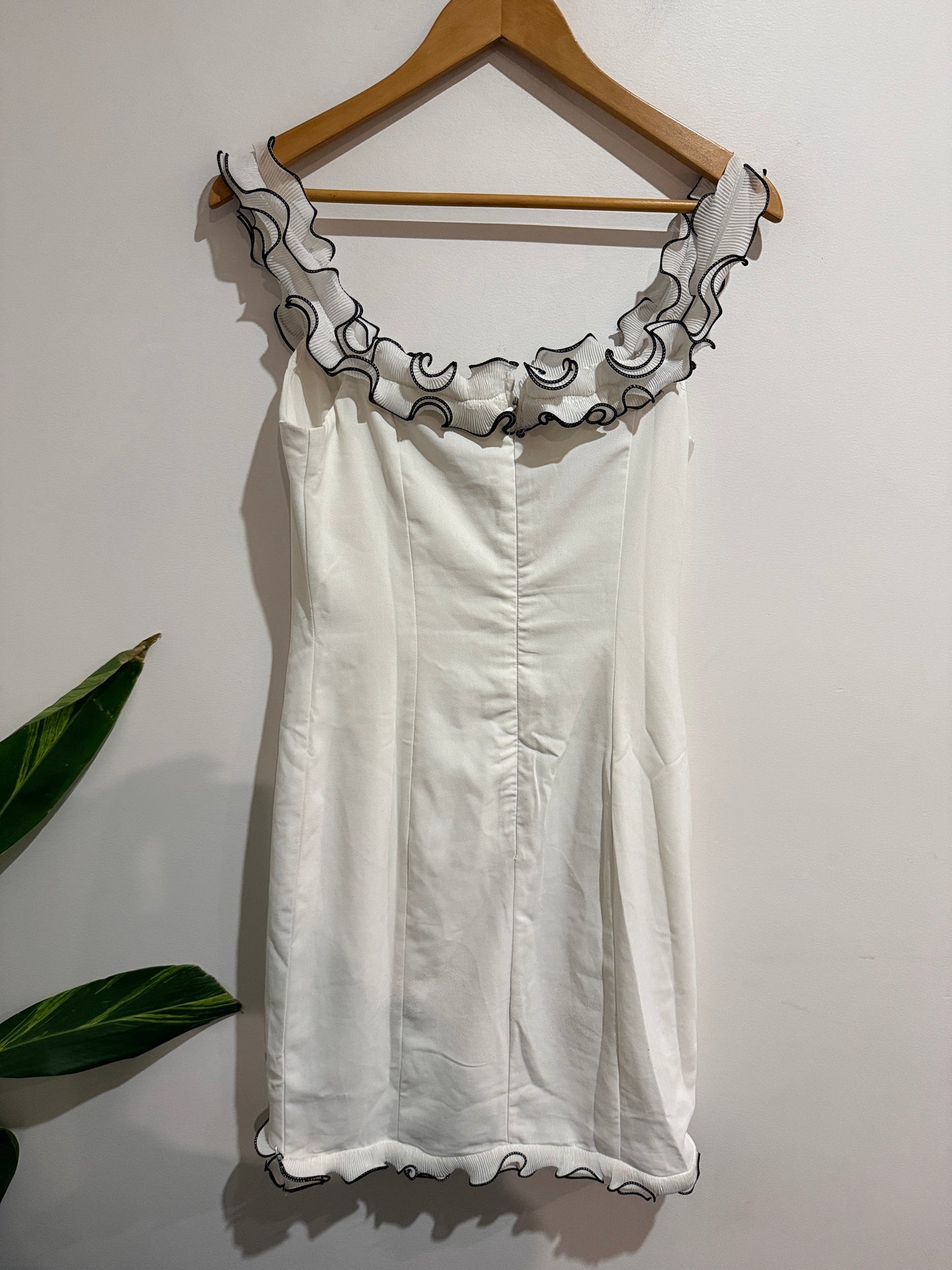 Atmos & Here Linen-style Mini Dress Size 10