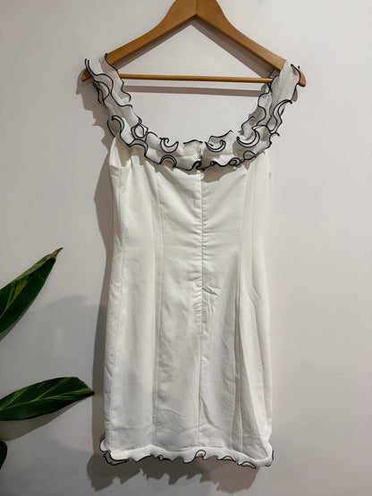 Atmos & Here Linen-style Mini Dress Size 10