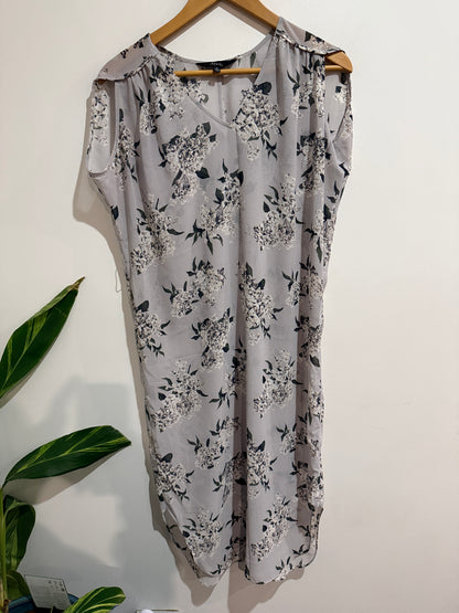 Max Floral-print Sleeveless Dress Size 8