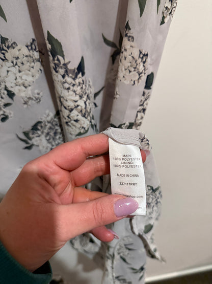 Max Floral-print Sleeveless Dress Size 8