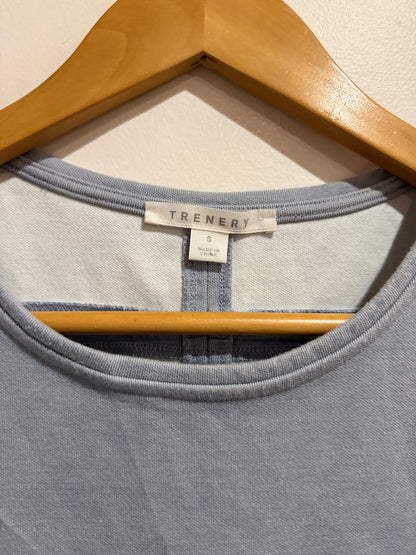 Trenery Short-sleeve Seamed Tee Size S
