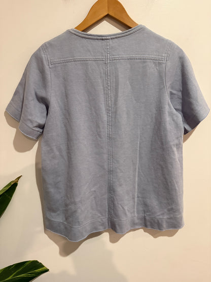 Trenery Short-sleeve Seamed Tee Size S