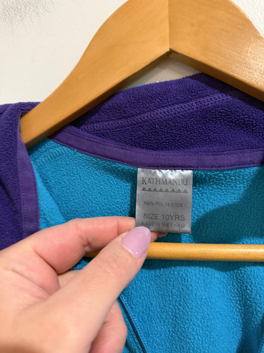 Kathmandu Size 10 Fleece Half Zip Pullover