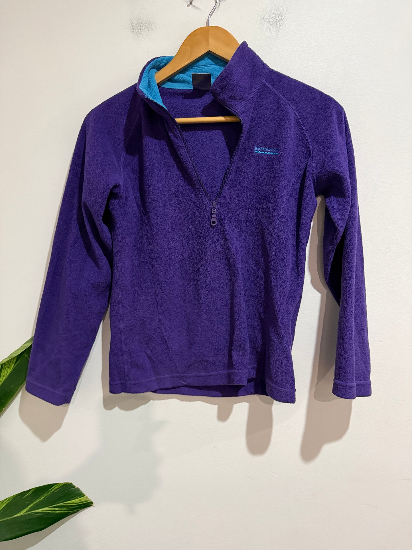Kathmandu Size 10 Fleece Half Zip Pullover