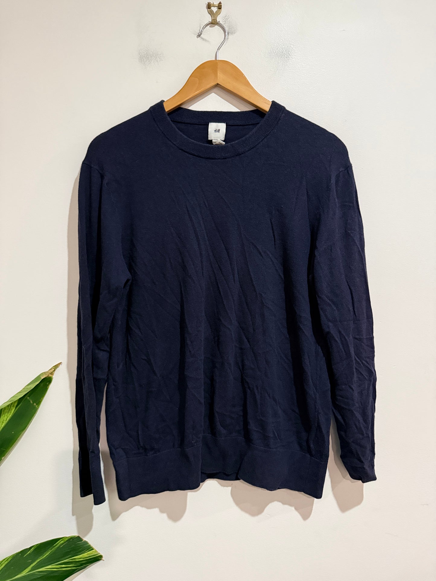 H&M Size L Crewneck Knit Sweater