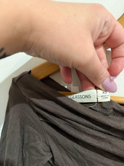 Glassons Size XS Off Shoulder Crop Top