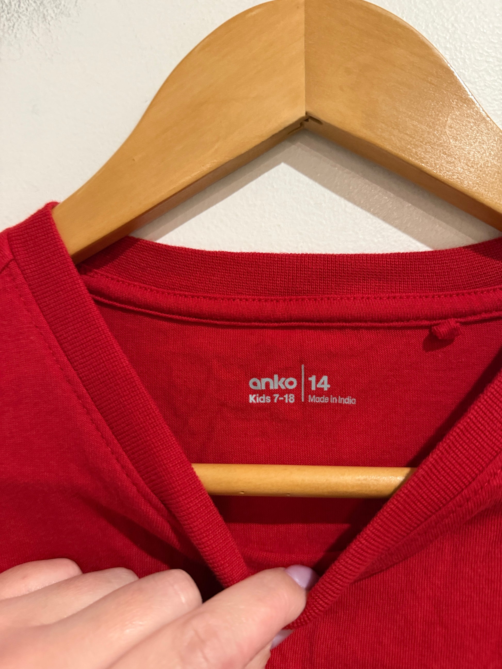 Anko Size 14 | Kids 7-18 Crew Neck Tee