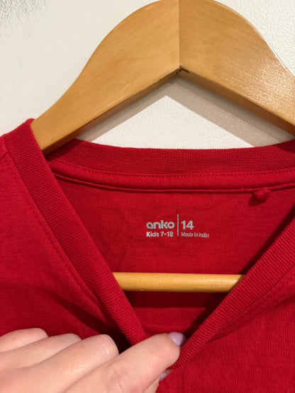 Anko Size 14 | Kids 7-18 Crew Neck Tee