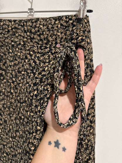 Amuse Midi Wrap Skirt Size M