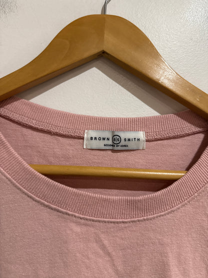 Brown Smith Long-sleeve Crew Neck Top Size U/Arm to U/Arm 54cm