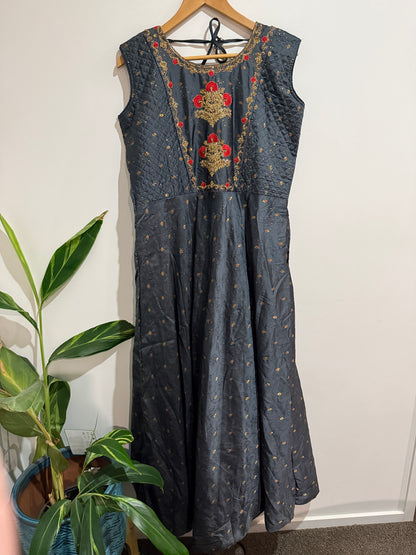 A-line Maxi Dress Size XL | U/Arm to U/Arm 54cm