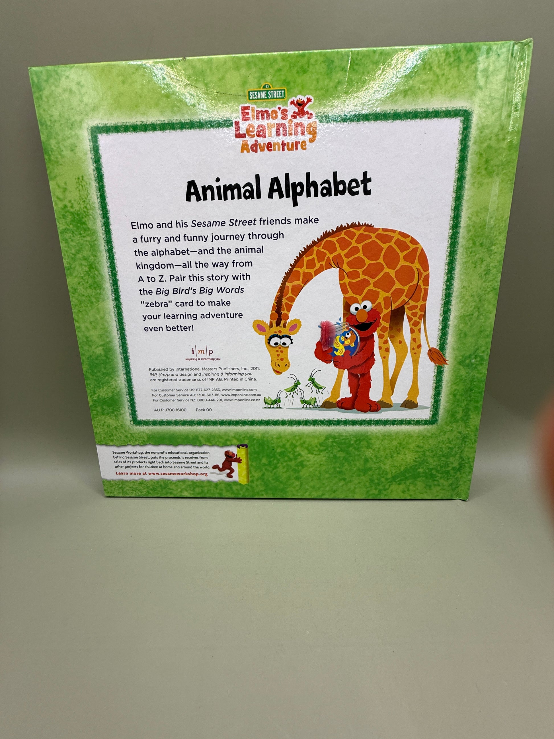 Elmo's Learning Adventure 3 Animal Alphabet