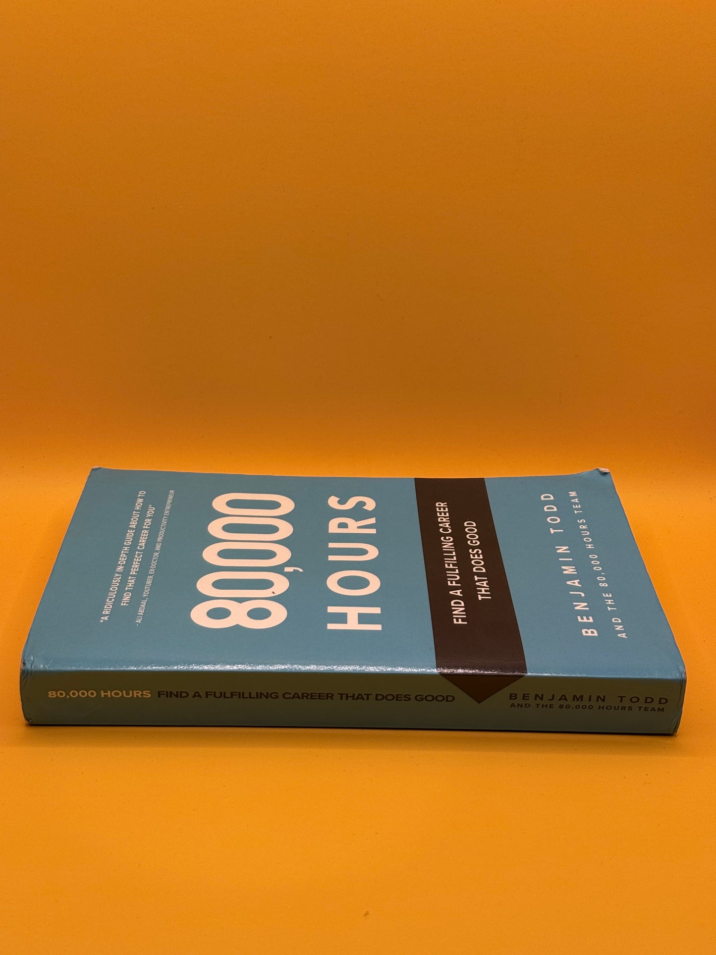 80,000 Hours: Find a Fulfilling Career That Does Good by Benjamin Todd and the 80,000 Hours Team