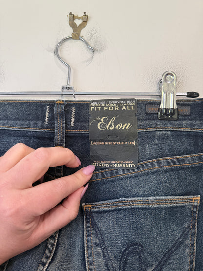 Citizens of Humanity Elson Straight Leg Jeans Size 24