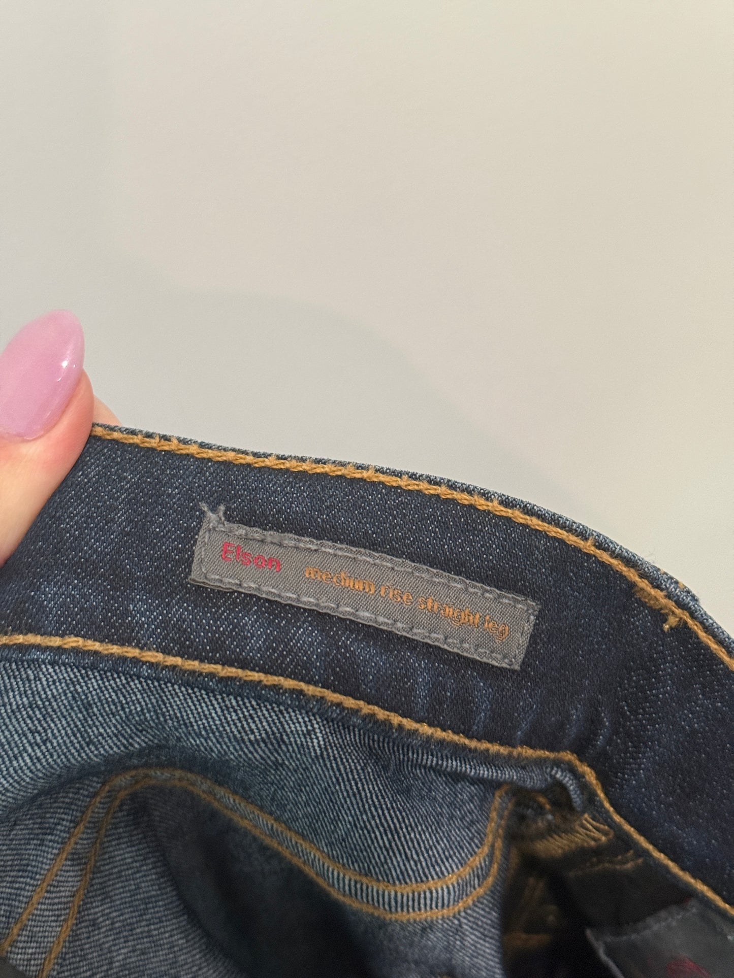 Citizens of Humanity Elson Straight Leg Jeans Size 24