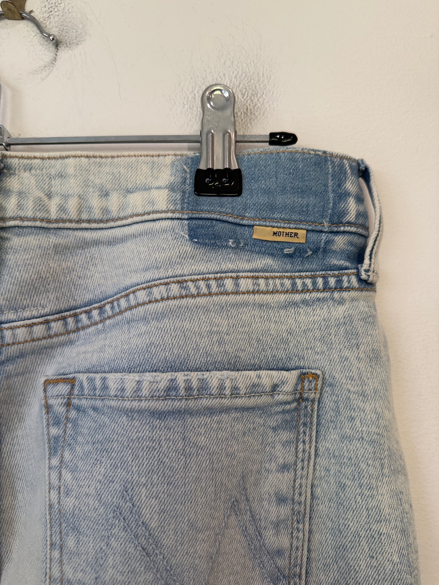MOTHER Split Hem Jeans Size 28