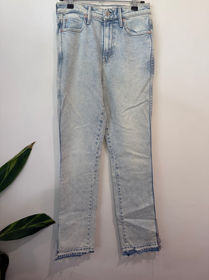 MOTHER Split Hem Jeans Size 25