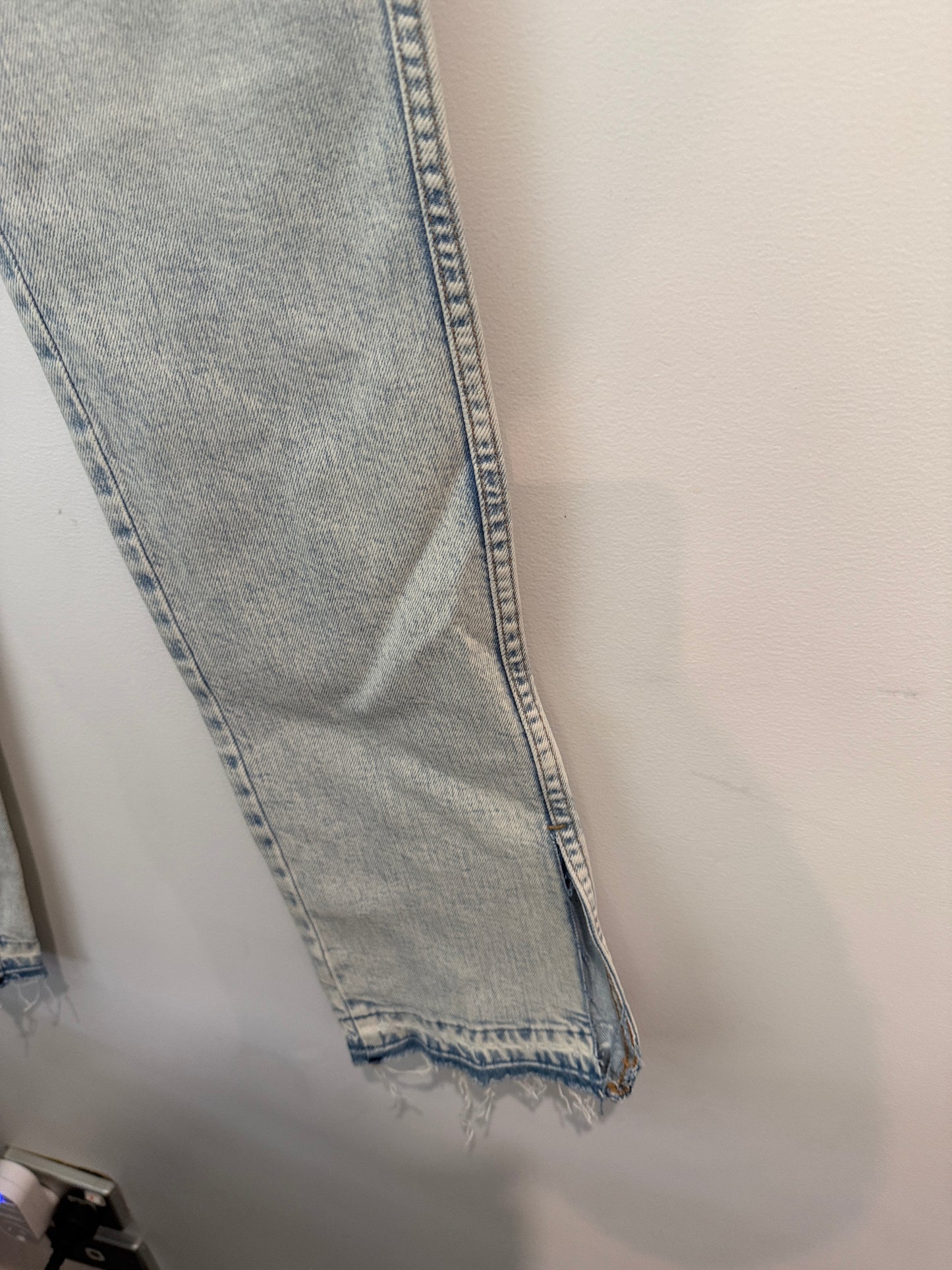 MOTHER Split Hem Jeans Size 24