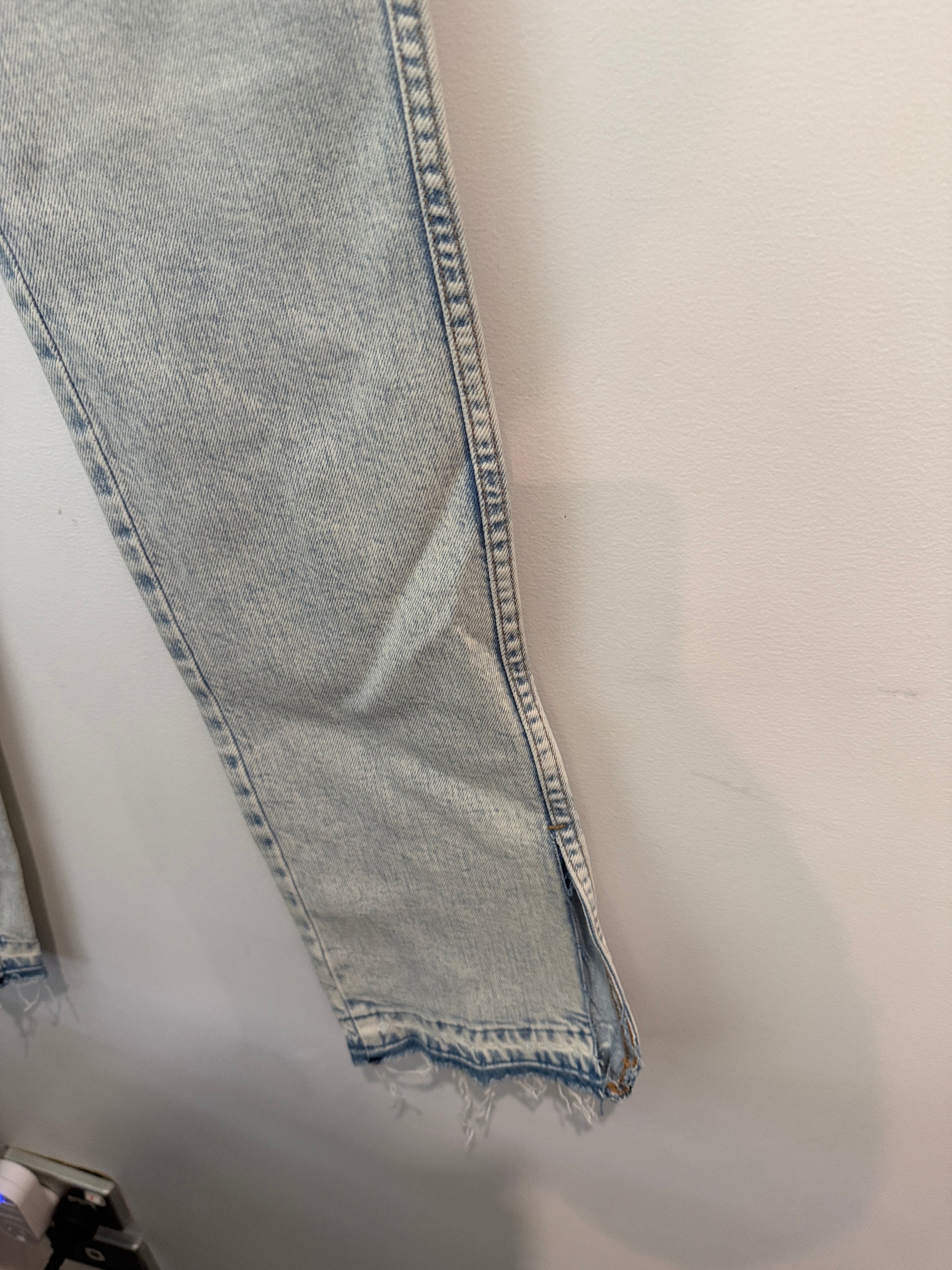 MOTHER Split Hem Jeans Size 24