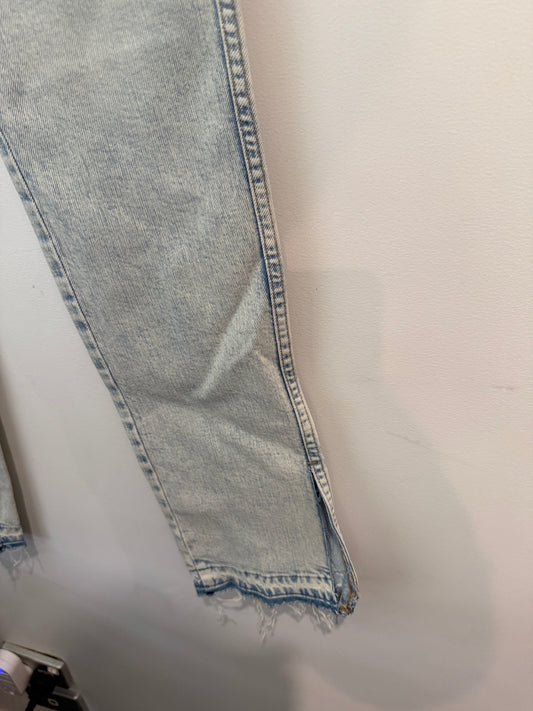 MOTHER Split Hem Jeans Size 24
