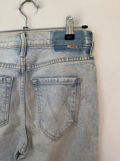 MOTHER Split Hem Jeans Size 24