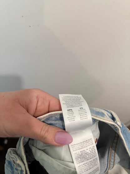 MOTHER Split Hem Jeans Size 24