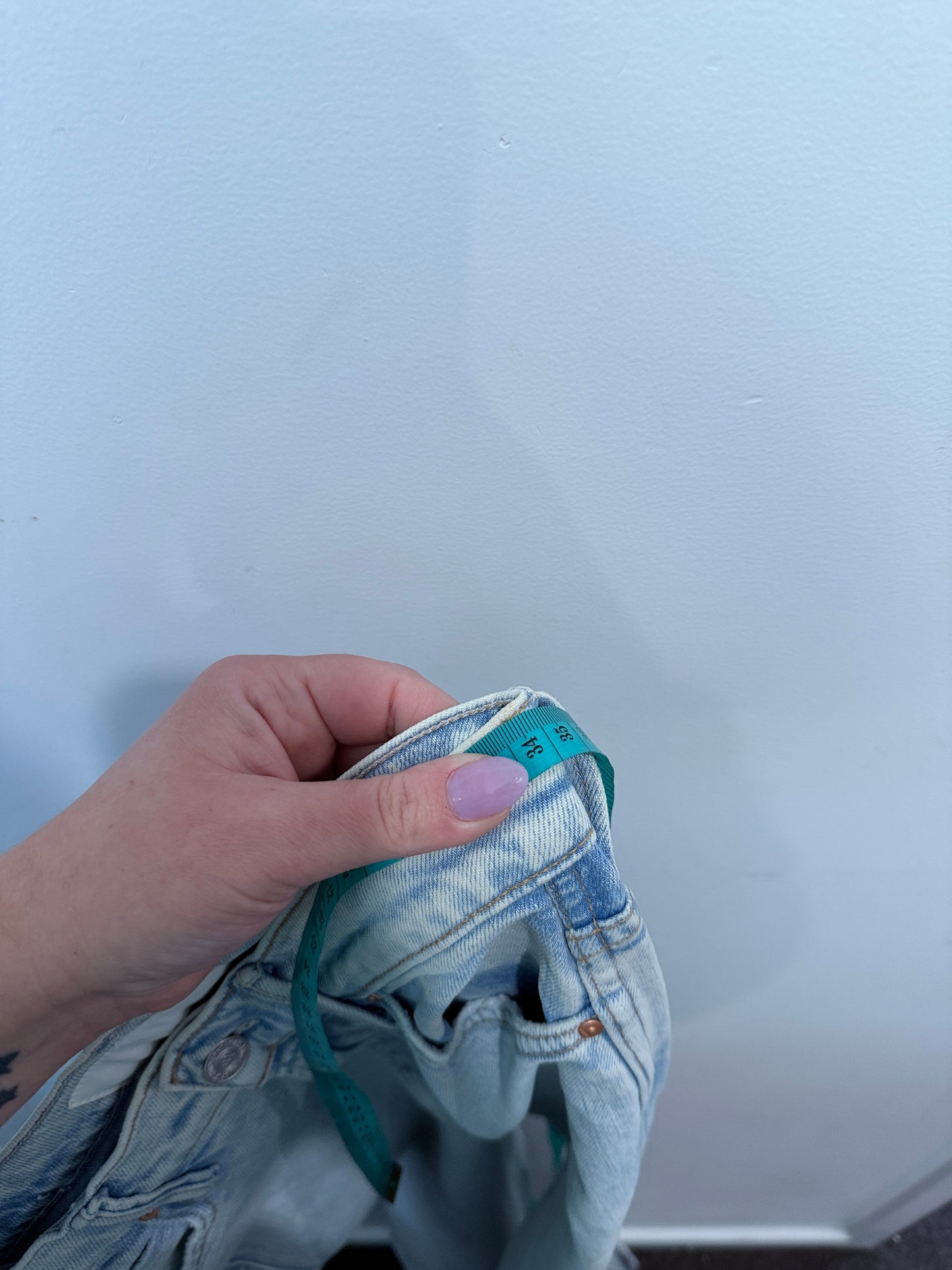MOTHER Split Hem Jeans Size 24