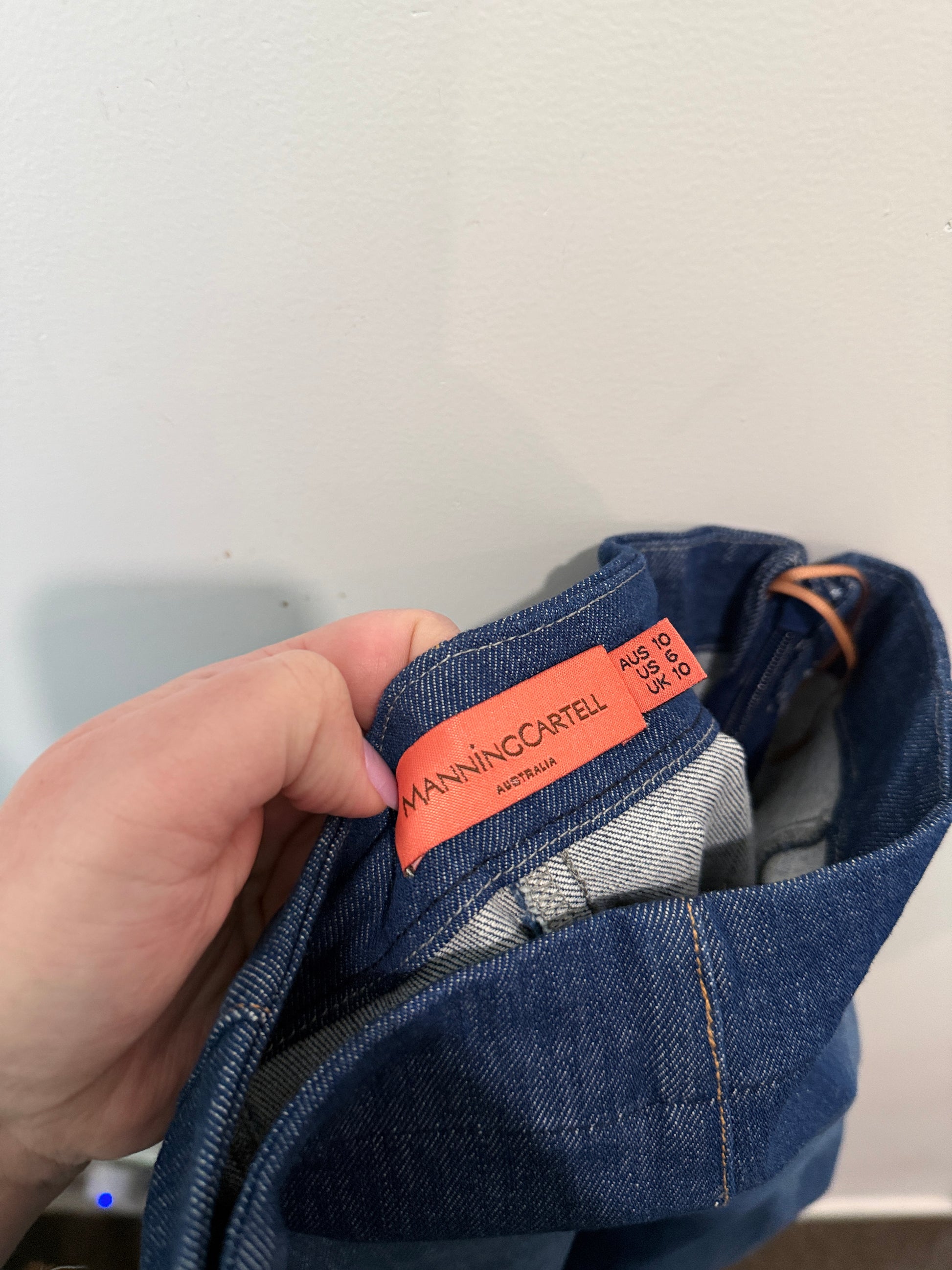 Manning Cartell Side Zip Skinny Jeans Size 10