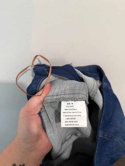 Manning Cartell Side Zip Skinny Jeans Size 10